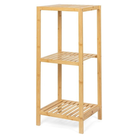 Bambusový koupelnový regál v přírodní barvě 37x83 cm Skaren – Bonami Essentials