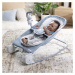 INGENUITY Lehátko masážní vibrující s melodií Happy Belly™ Rock-to-Bounce - Chambray 0m+ do 9kg