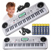 Piano Varhany Elektronické Keyboard 54 kláves s mikrofonem +6 baterií