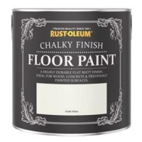 Rust-Oleum Barva na podlahy, Chalky Finish Floor Paint, bílá