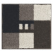 LineaDue MERKUR - Koupelnová předložka hnědá Rozměr: 40x50 cm
