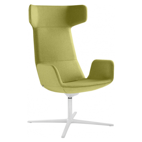 LD SEATING Designové křeslo FLEXI LOUNGE,FL-XLBR-RA-N0, houpací mechanika