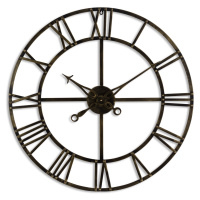 Estila Kovové nástěnné hodiny Dorian III 80cm