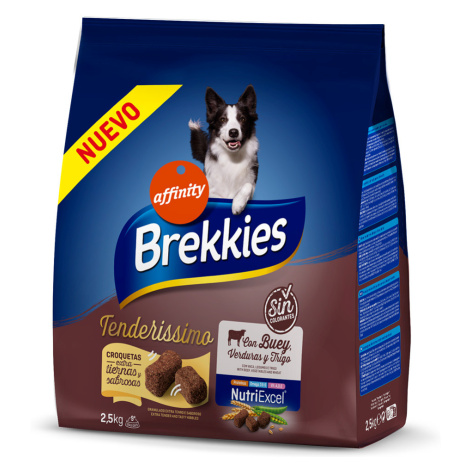 Brekkies Tenderissimo s hovězím - 5 kg (2 x 2,5 kg) Affinity Brekkies