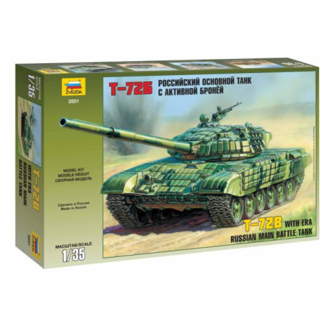 Model Kit tank 3551 - T-72B ERA (1:35) Zvezda