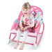 mamido Dětská jídelní židlička 2v1 růžová