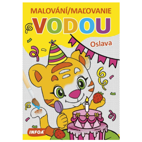 Malování / Maľovanie vodou - Oslava Infoa