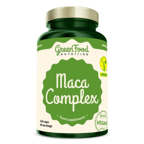 GreenFood Nutrition Maca Complex 120 kapslí