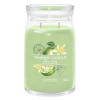 YANKEE CANDLE Signature sklo 2 knoty Vanilla Lime 567 g