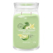 YANKEE CANDLE Signature sklo 2 knoty Vanilla Lime 567 g