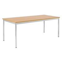 eurokraft basic Víceúčelový stůl, obdélníkový tvar, š x v 1400 x 740 mm, hloubka 800 mm, deska v