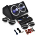 Auna 4.1 HiFi set do auta "Black Line 500", zesilovac, reprodukt