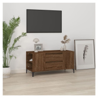 vidaXL TV skříňka hnědý dub 102x44,5x50 cm kompozitní dřevo