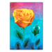 TSvetnoy, LG227e, Diamond painting - diamantové malování, 40 x 50 cm, Žlutá růže