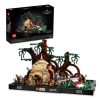 LEGO Star Wars 75330 Jediský trénink na planetě Dagobah – diorama