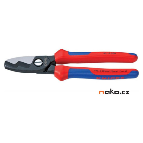 KNIPEX 9512200 kabelové nůžky s dvojitým břitem