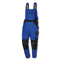 PARKSIDE PERFORMANCE® Pánské pracovní kalhoty s laclem (adult#male, 54, modrá/černá)