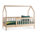 Dětská postel 90x190 ve tvaru domečku se zásuvkou boom - dub colorado