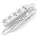 Tesla Smart Power Strip PS300 TSL-SPL-SPS300 Bílá