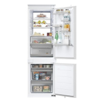 Kombinovaná vestavná lednice Haier bílá 34901580
