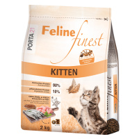 Porta 21 Feline Finest Kitten - Výhodné balení 2 x 2 kg