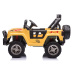 Mamido Dětské elektrické autíčko Jeep Power 4x45W žluté