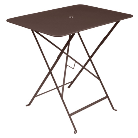 Fermob Skládací stolek BISTRO 77x57 cm - Russet (červenohnědá/povrch struktura)