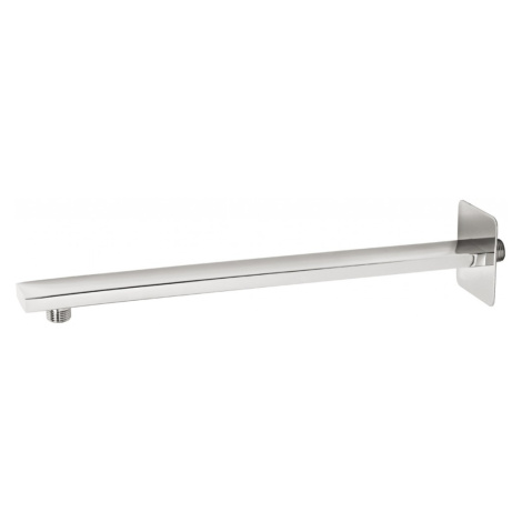 NOVASERVIS Rameno pevné sprchy hranaté ze stěny 400 mm chrom RAM405,0