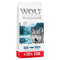 Wolf of Wilderness - 14,4 kg - 12 + 2,4 kg zdarma - Blue River - losos