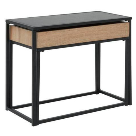 Konferenční stolek ANI 60x30 Cm, Dřevodekor/černá Möbelix