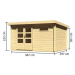 Dřevěný domek KARIBU BASTRUP 8 (78679) natur LG2845