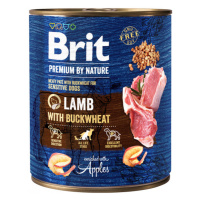 Konzerva Brit Premium by Nature Lamb with Buckwheat 800g