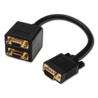 Digitus VGA Rozbočovací kabel, D-Sub15 - 2x D-Sub15 - AK-310400-002-S