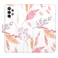 iSaprio flip pouzdro Ornamental Flowers pro Samsung Galaxy A32