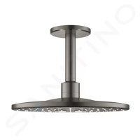 Grohe 26477AL0 - Hlavová sprcha 310, sprchové rameno 14 cm, 2 proudy, kartáčovaný Hard Graphite