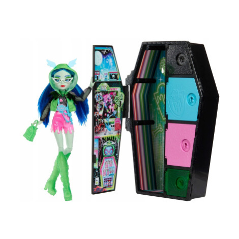 Monster High Skullmate secrets panenka neon - Ghoulia Mattel