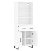 vidaXL Skříň highboard bílá 69,5 x 34 x 180 cm kompozitní dřevo