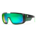 KDEAM Novato 63 Black & Green / Green