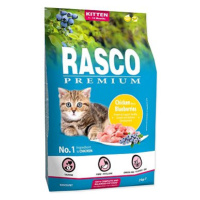 Rasco Premium Granule Kitten kuřecí s borůvkou 2 kg