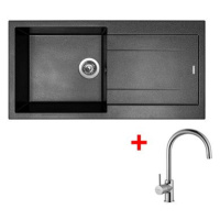 Sinks Amanda 990 Metalblack + Vitalia