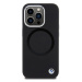 BMW hard silikonové pouzdro na iPhone 15 PRO MAX 6.7" black Signature Liquid Silicone MagSafe
