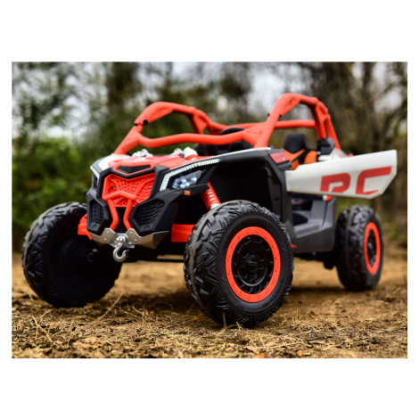 Elektrické autíčko Buggy Can-Am 24V 4x200W oranžové