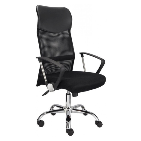 Kancelářská židle BREVIRO, černá ALBA