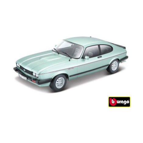 Bburago 1:24 Plus Ford Capri 1982 light green - II. jakost