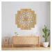 Dřevěná mandala na zeď - Symbol Sri Yantra