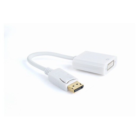 Kabel CABLEXPERT A-DPM-DVIF-002-W red. Displayport na DVI, M/F, bílá