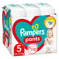 PAMPERS Pants kalhotky plenkové 5 (112 ks) 12-17 kg