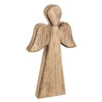 Dřevěný anděl MANGO, 24 cm