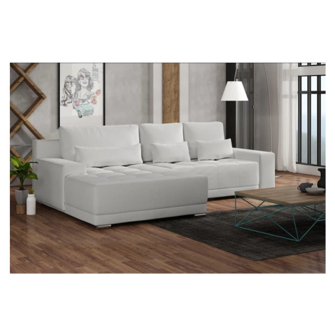 MIDAS MAXI velká rozkládací rohová sedací souprava s širokou lenoškou