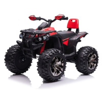 mamido  Dětská elektrická čtyřkolka ATV Power 4x4 červená